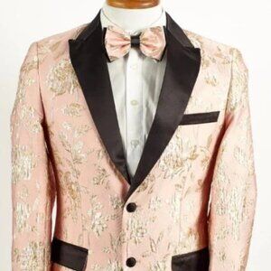 Big and Tall Mens Tuxedos Jacket - Big and Tall Dinner Jacket Bowtie Included -